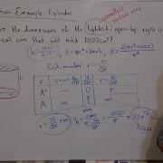 Optimization Example Cylinder