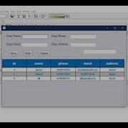 Insert Select Delete And Update From Database In Java