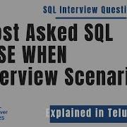 Most Asked SQL CASE WHEN Interview Scenario Bonus Calculation Example Explained In Telugu