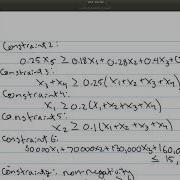 Linear Programming Urban Renewal Model Example LibreOffice Calc