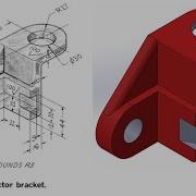 Ejector Bracket In SolidWorks SolidWorks Tutorial Part Design Part No 47