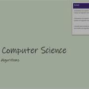 GCSE Computer Science Sorting Algorithms