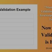 Mastering Form Validation With JavaScript HTML And CSS Form Validation In HTML CSS And JS