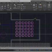Rectangular Array AutoCAD 2015