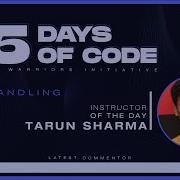 15 Days Of Code Day 12 Python Warriors File Handling