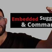 Embedded Commands Suggestions How To Do Them So That People Really Respond