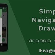 Android Navigation Drawer Using NavigationView Part 4 Fragments Android Turtorial