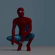 Spider Man Cloth Simulation Test Blender