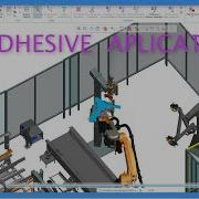Handling And Gluing Process Simulate