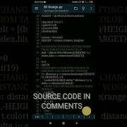 CREATE A 3D DESIGN USING PYTHON SOURCE CODE IN COMMENTS Coding Viral Python Design