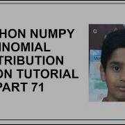 Python NumPy Binomial Distribution Discrete Distribution Probability Python Programming 71