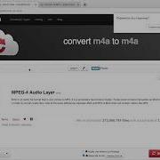 Быстрая конвертация M4a в Mp3 и другие форматы