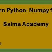 Python Numpy Functions Sort Unique Union Intersection Etc English