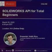 SOLIDWORKS API For Total Beginners