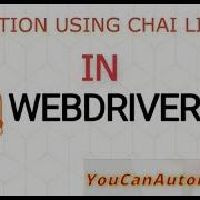 WebdriverIO Tutorial Chai JavaScript Assertion Episode 6
