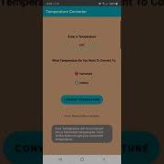 Temperature Converter App Demonstration