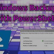 PowerShell Scripted Backup