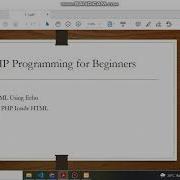 Beginner PHP Tutorial 2 Echo HTML Embed PHP Inside HTML
