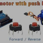 Servomotor With Push Button Servomotor Direction Control