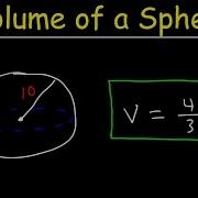 Volume Of A Sphere