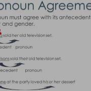 Pronoun Reference And Point Of View