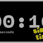 10 Second Timer Silent 4K Countdown With Alarm