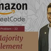 Majority Element Leetcode 169 Java Technical Interview Amazon Microsoft