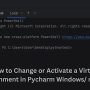 How To Change Or Activate Virtual Environment Python In Pycharm Or Vscode Windows MacOS