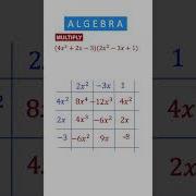 How To Multiply A Trinomial Times A Trinomial Shorts Math Algebra Mathtrick Rolandoasisten