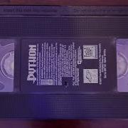Opening To Python 2000 Vhs