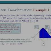 Inverse Transformation Of Z To X Pat Obi