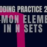 Common Elements In N Sets Coding Practice 28 Python Coding Debugging Coding Tips Tricks