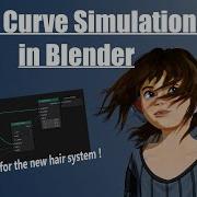 Hair Simulation With The New Hair System In Blender 3 6 And