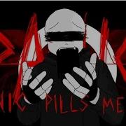 PANIC PILLS MEME Cross Sans