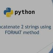 Python Concatenate 2 String Using Format Function