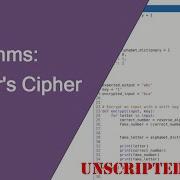 Simple Caesar S Cipher In Python Unscripted Coding
