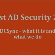 DCSync What It Is And What We Do