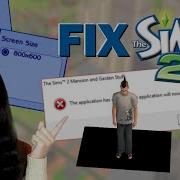 Как исправить ошибки в The Sims 2 на Windows 10 разрешение сглаживание краев тени и сбои осн