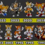 Evolution Of Tails Playable Character Game Graphics In SEGA And Nintendo Games 1992 2025