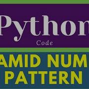 Python Piramid Pattern For Loop In Python Down Number Piramid Pattern Python Shorts Ytshorts