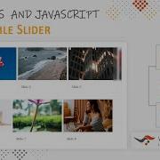 Draggable Slider Using HTML CSS And JavaScript