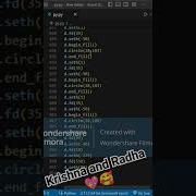 Draw Lord Krishna And Radha Python Turtle Graphics Shorts Shortvideo Viral Python Css Trending