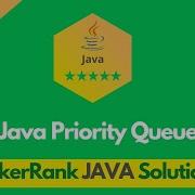 HackerRank Java Priority Queue Problem Solution In Java Java Solutions Programmingoneonone