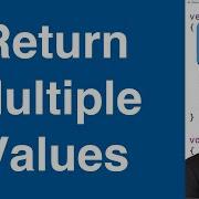 Return Multiple Values From A Function C Tutorial