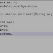 Java Tutorials Java Operators Relational Operators Part1