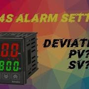 TK4S How To Set High And Low Alarm Deviation