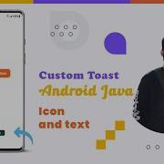 How To Create A Custom Toast Icon With Text Android Studio Java 2024 Androidstudio