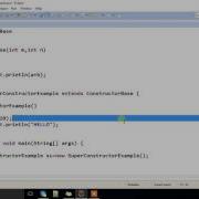 How To User Super Keyword To Call Base Class Constructor In Java
