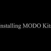 Modo Kit Install