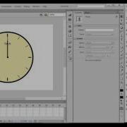 Analogue Clock Made In Flash CS6